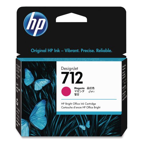 HP 712, (3ED68A) Magenta Original Ink Cartridge