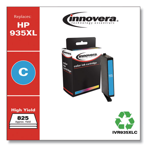 Remanufactured Cyan Ink, Replacement for 935 (C2P20AN), 400 Page-Yield - Image 2