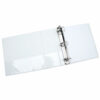 7510013683486, SKILCRAFT Slant D-Ring View Binder, 3 Rings, 3" Capacity, 11 x 8.5, White - Image 2