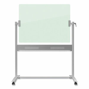 Infinity Glass Dry-Erase Board Presentation Easel, 24" x 36", White Surface