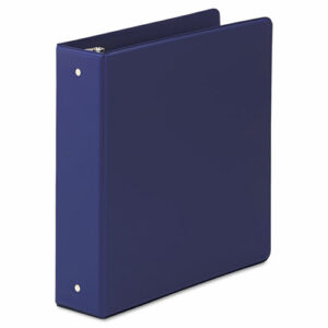 7510014316236, SKILCRAFT Round Ring Binder, 3 Rings, 2" Capacity, 11 x 8.5, Dark Blue