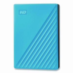 MY PASSPORT External Hard Drive, 4 TB, USB 3.2, Sky Blue