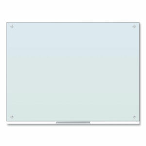 Glass Dry Erase Board, 48" x 36" (Actual Size: 47" x 35"), White Surface