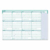 Express Track Recycled Reversible/Erasable Yearly Wall Calendar, 24 x 37, White/Teal Sheets, 12-Month (Jan to Dec): 2025 - Image 3