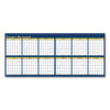 Recycled Reversible Yearly Wall Planner, 60 x 26, White/Blue/Yellow Sheets, 12-Month (Jan to Dec): 2025 - Image 3