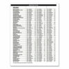Eight-Person Group Practice Daily Appointment Book, 11 x 8.5, Black Cover, 12-Month (Jan to Dec): 2025 - Image 4
