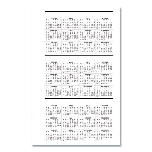 Memo Size Daily Appointment Book with 15-Minute Schedule, 8 x 5, Black Cover, 12-Month (Jan to Dec): 2025 - Image 4