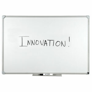 7110015550294, SKILCRAFT Magnetic Porcelain Marker Board, 24" x 36", White Surface, White Aluminum Frame