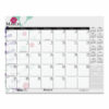 Recycled Desk Pad Calendar, Wild Flowers Artwork, 18.5 x 13, White Sheets, Black Binding/Corners,12-Month (Jan-Dec): 2025 - Image 4