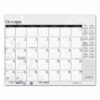 Recycled Desk Pad Calendar, Wild Flowers Artwork, 18.5 x 13, White Sheets, Black Binding/Corners,12-Month (Jan-Dec): 2025 - Image 11