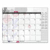 Recycled Desk Pad Calendar, Wild Flowers Artwork, 18.5 x 13, White Sheets, Black Binding/Corners,12-Month (Jan-Dec): 2025 - Image 9