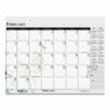 Recycled Desk Pad Calendar, Wild Flowers Artwork, 18.5 x 13, White Sheets, Black Binding/Corners,12-Month (Jan-Dec): 2025 - Image 2