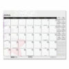 Recycled Desk Pad Calendar, Wild Flowers Artwork, 18.5 x 13, White Sheets, Black Binding/Corners,12-Month (Jan-Dec): 2025 - Image 5