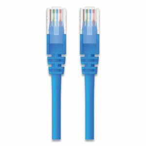 CAT6 UTP Computer Patch Cable, 7 ft, Blue