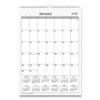 Enterprise Wall Calendar, Geometric Artwork, 12 x 17, White/Gray Sheets, 12-Month (Jan to Dec): 2025