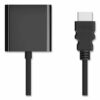 HDMI to VGA Adapter, 6", Black - Image 2