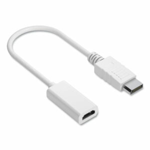 DisplayPort to HDMI Adapter, 6", White