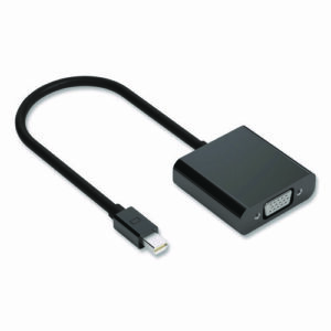Mini DisplayPort to VGA Adapter, 6", Black