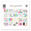 Productivity Multi Accessory Pack, (20) Double Sided Pre-Punched Cards, (20) Half Sheet Stickers, (3) Sticky Note Pads - Image 4