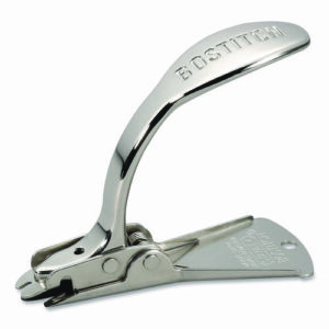 Heavy-Duty Push Staple Remover, Chrome