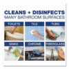 Disinfecting-Sanitizing Bathroom Cleaner, 32 oz Trigger Spray Bottle, 6/Carton - Image 6