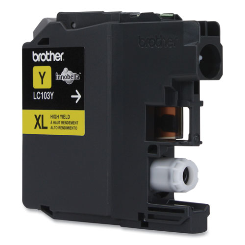 LC103Y Innobella High-Yield Ink, 600 Page-Yield, Yellow - Image 6