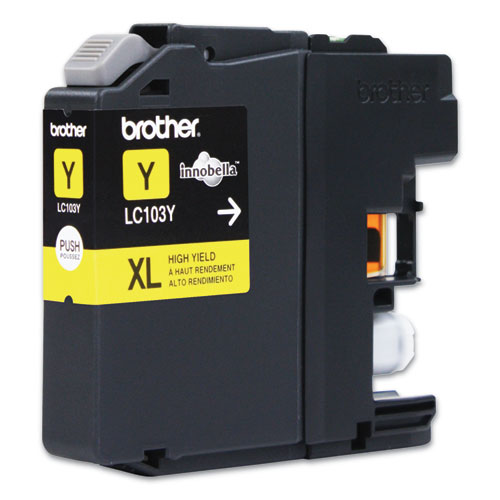 LC103Y Innobella High-Yield Ink, 600 Page-Yield, Yellow - Image 7