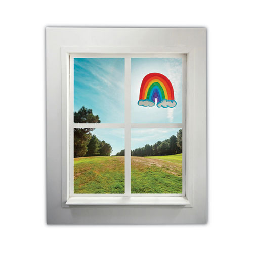 Restickable Mounting Tabs, Repositionable, Holds Up to 0.6 lb, 0.88 x 0.88, Clear, 18/Pack - Image 3