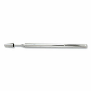 Slimline Pen-Size Pocket Pointer with Clip, Extends to 24.5", Silver