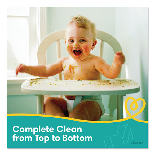 Complete Clean Baby Wipes, 1-Ply, Baby Fresh, 7 x 6.8, White, 72 Wipes/Pack, 8 Packs/Carton - Image 5