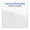 Blank Tab Legal Exhibit Index Divider Set, 25-Tab, 11 x 8.5, White, 1 Set - Image 3