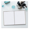 Professional Quad Notebook, Quadrille Rule (4 sq/in), Black Cover, (96) 9.25 x 7.25 Sheets - Image 5