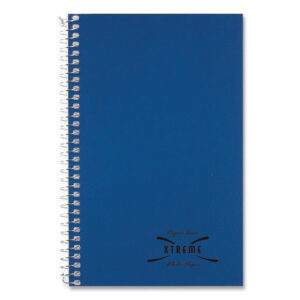 Single-Subject Wirebound Notebooks, Medium/College Rule, Blue Kolor Kraft Front Cover, (80) 7.75 x 5 Sheets