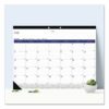 DuraGlobe Academic Desk Pad Calendar, 22 x 17, White/Blue/Gray Sheets, Black Headband, 13-Month: July 2025 to July 2026 - Image 4
