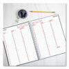 DuraFlex Weekly Planner, 11 x 8.5, Black Cover, 12-Month (Jan to Dec): 2025 - Image 4