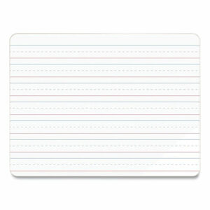 Double-Sided Dry Erase Lap Board, 12" x 9", White Surface, 10/Pack