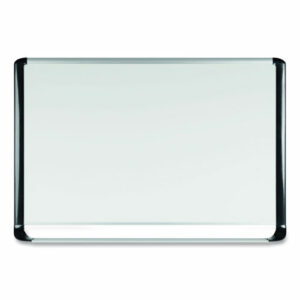 Gold Ultra Magnetic Dry Erase Boards, 48" x 36", White Surface, Black/Satin Aluminum Frame