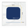 Mouse Pad with Microban Protection, 9 x 8, Navy - Image 3