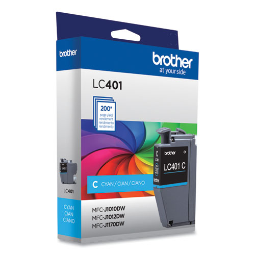 LC401CS Ink, 200-Page-Yield, Cyan - Image 3