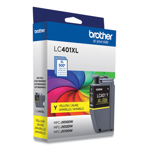 LC401XLYS High-Yield Ink, 500 Page-Yield, Yellow - Image 3