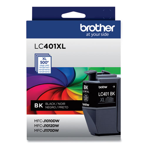 LC401XLBKS High-Yield Ink, 500 Page-Yield, Black - Image 2