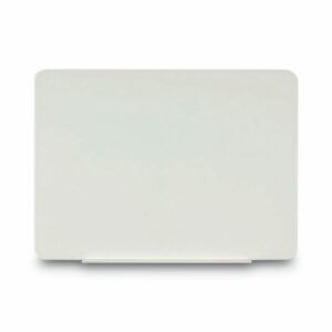 Magnetic Glass Dry Erase Board, 60" x 48", Opaque White Surface