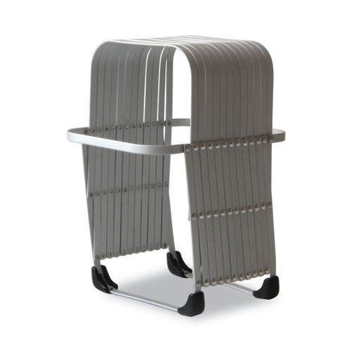 Flexifile Expandable Collator to Organizer, 12 Sections, Letter to Legal Size Files, 6" x 6.75" x 10.5", Silver - Image 5