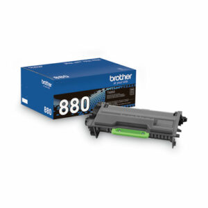 TN880 Super High-Yield Toner, 12,000 Page-Yield, Black