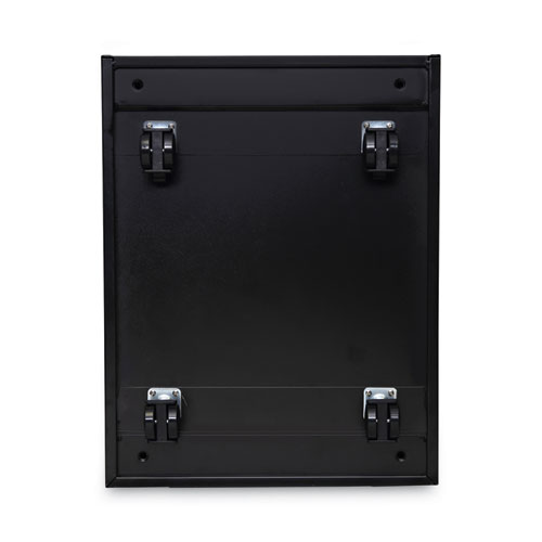 File Pedestal with Full-Length Pull, Left or Right, 3-Drawers: Box/Box/File, Legal/Letter, Black, 14.96" x 19.29" x 27.75" - Image 9