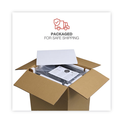 File Pedestal with Full-Length Pull, Left or Right, 3-Drawers: Box/Box/File, Legal/Letter, Black, 14.96" x 19.29" x 27.75" - Image 10