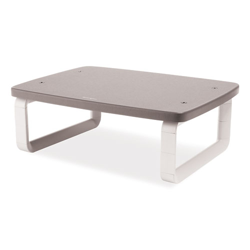 Monitor Stand with SmartFit, For 24" Monitors, 15.5" x 12" x 3" to 6", Black/Gray, Supports 80 lbs - Image 3