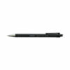 Ballpoint Pen, Retractable, Fine 0.7 mm, Black Ink, Black Barrel, Dozen - Image 4