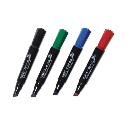 Intensity Chisel Tip Permanent Marker Value Pack, Broad Chisel Tip, Assorted Colors, 36/Pack - Image 2