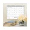 Enterprise Wall Calendar, Geometric Artwork, 15 x 12, White/Gray Sheets, 12-Month (Jan to Dec): 2025 - Image 3